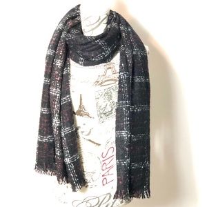 Calixto Bellisimo blanket scarf oversized Nwot 23 x 79 scarves